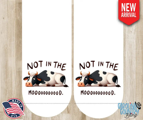 Not In The Mooood – Multi Socks