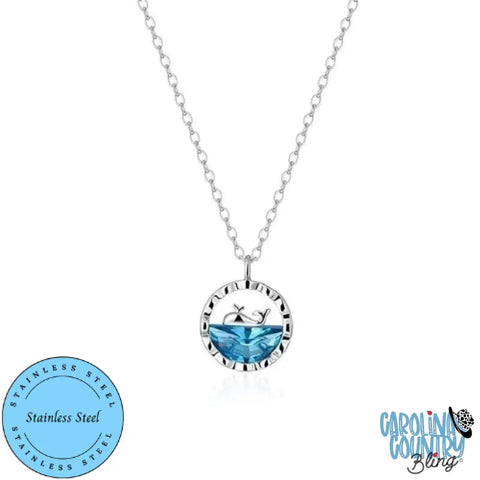 A Whale Of A Time – Blue Necklace