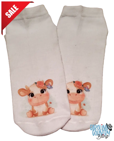 All About Moo - Brown Socks