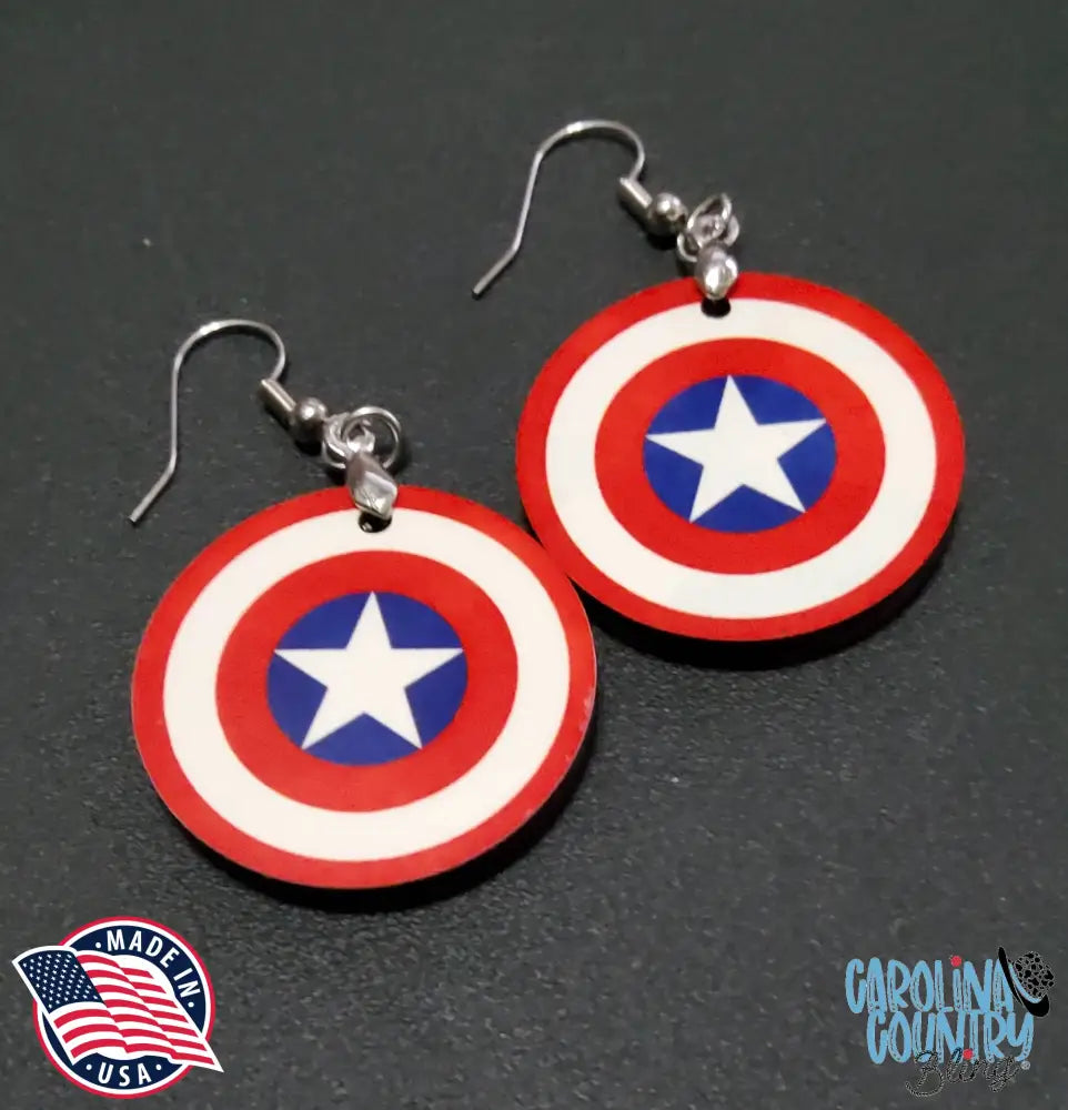 Captain America - Multi Earrings