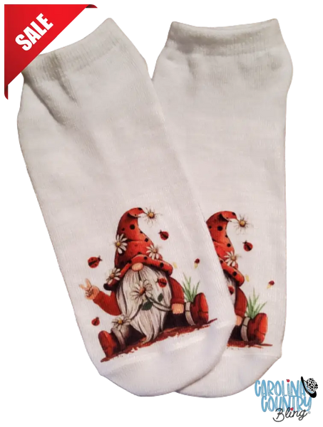 Ladybug Love - Red Socks