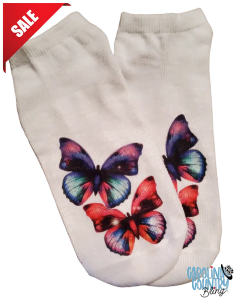 Love For Butterflies - Multi Socks