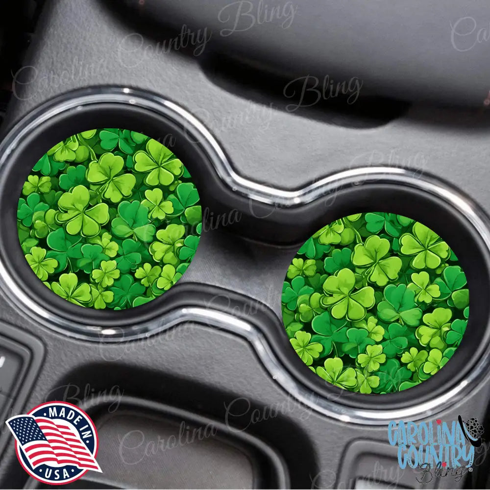 Lucky You – Green Car Coaster