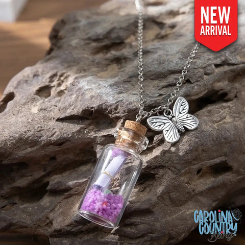 Magic Is In The Air – Purple Necklace