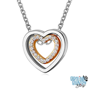 My Heart Is Yours Silver Necklace