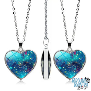 Out Of This World Blue Necklace