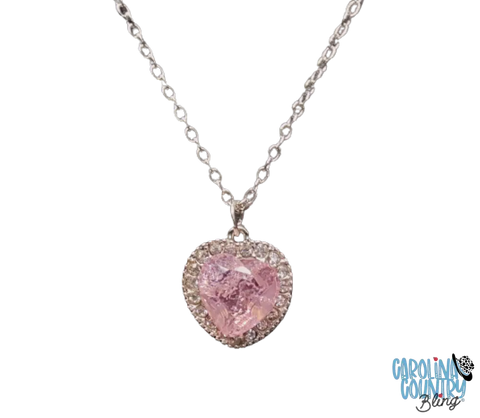 Showing My Love - Pink Necklace